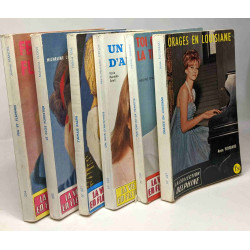 8 livres collection Delphine: le talisman hindou + Orages en...