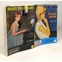 8 livres collection Delphine: le talisman hindou + Orages en...