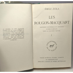 Les Rougon-Macquart - TOME 1 - histoire naturelle et sociale d'une...