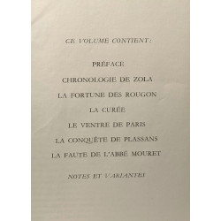 Les Rougon-Macquart - TOME 1 - histoire naturelle et sociale d'une...