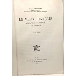 Le vers français - ses moyens d'expression son harmonie