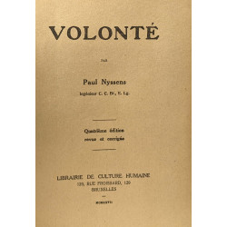 Volonté - 4e éd. revue et corrigée