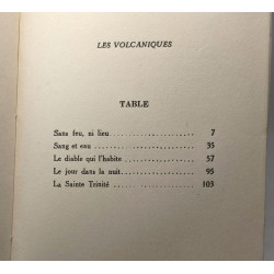 Les volcaniques - nouvelles