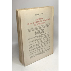 Histoire de la littérature française au XVIIe siècle - TOME IV...