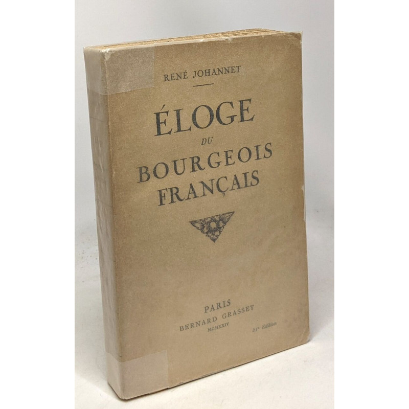 Éloge du bourgeois français