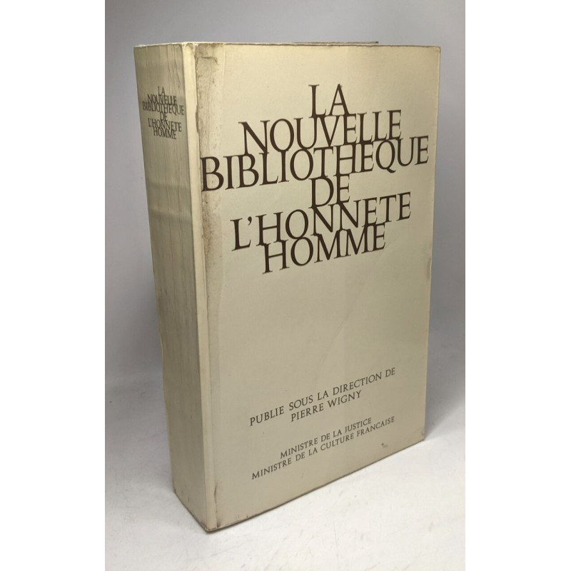 La nouvelle bibliothèque de l'honnête homme