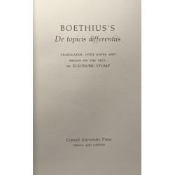 Boethius's "De topicis differentiis" - translated with notes and...