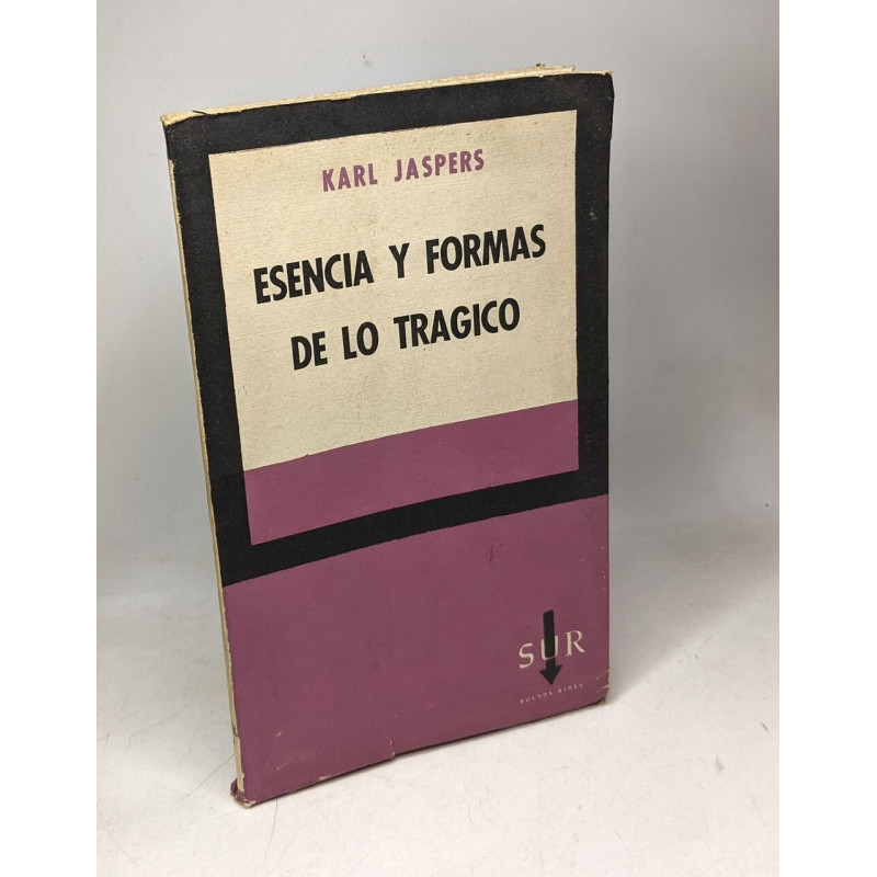 Esencia y formas de lo tragico