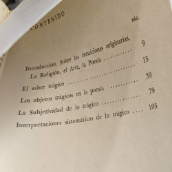 Esencia y formas de lo tragico