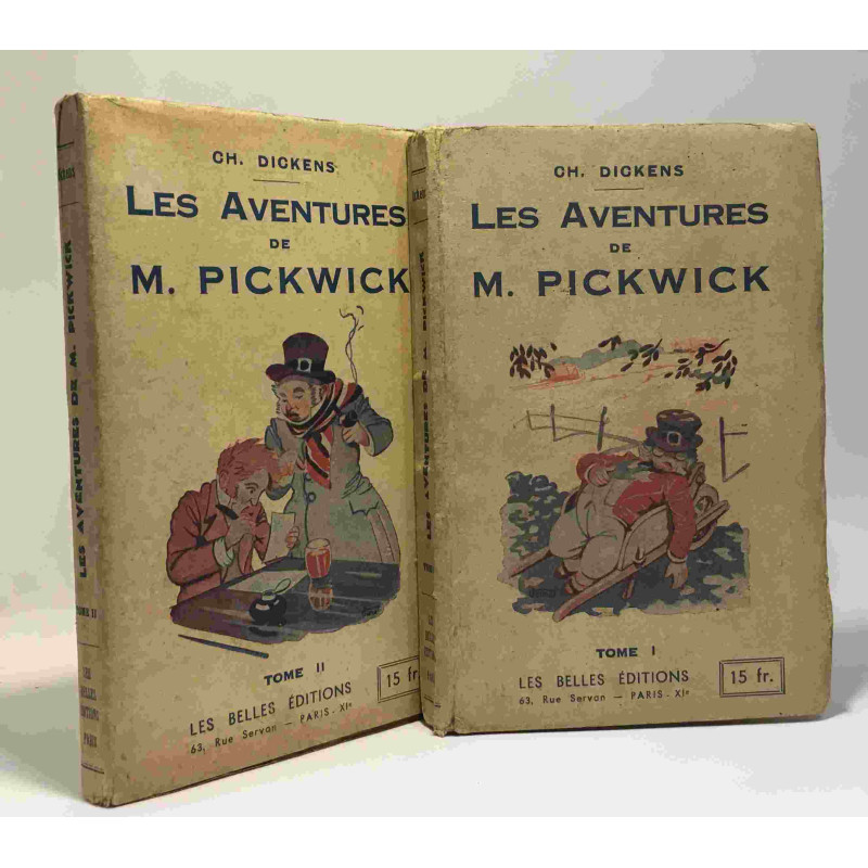 Les aventures de M. Pickwick traduit de l'anglais par E.L. Michel...