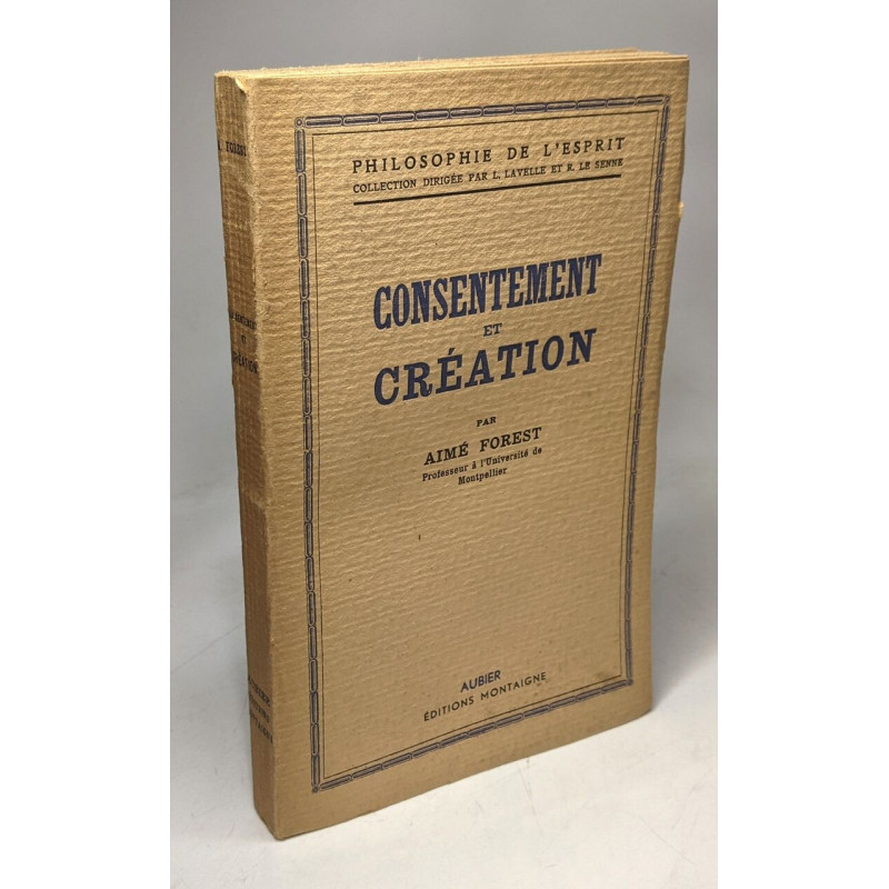Consentement et création