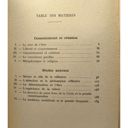 Consentement et création