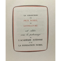 Essai d'autobiographie - collection Prix Nobel de littérature
