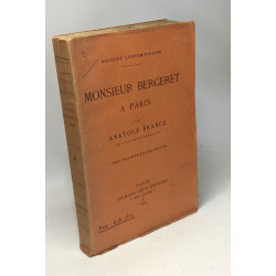 Monsieur Bergeret à Paris / Histoire contemporaine