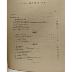 Erec Iwein - extraits accompagnés des textes correspondants de...