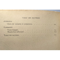 Erec Iwein - extraits accompagnés des textes correspondants de...