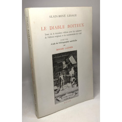 Le diable boiteux - texte de la deuxième édition avec les...