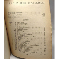 Erewhon ou de l'autre côté des montagnes - 2e éd. trad. par Valéry...