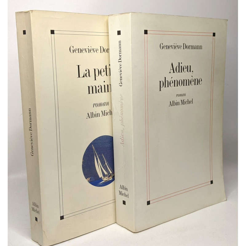La Petite Main + Adieu phénomène --- 2 livres