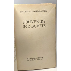 Souvenirs indiscrets