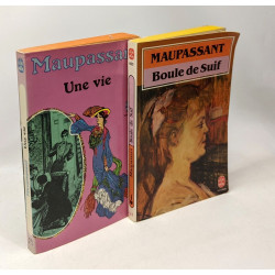 Une vie + Boule de Suif --- 2 livres