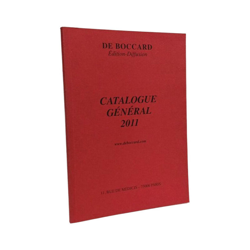 Catalogue général 2011 - De Boccard édition-diffusion