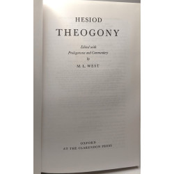Theogony (Oxford University Press academic monograph reprints)