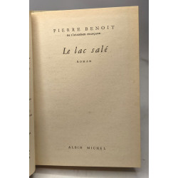 Le lac salé - éd. 1956