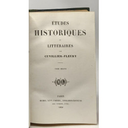 Études historiques et littéraires - tome premier et second