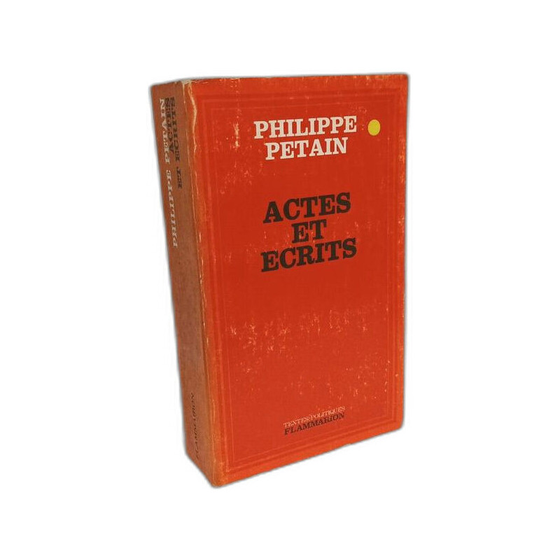 Actes et écrits