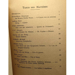 A L'ombre de Remarque - la guerre dans la littérature allemande...