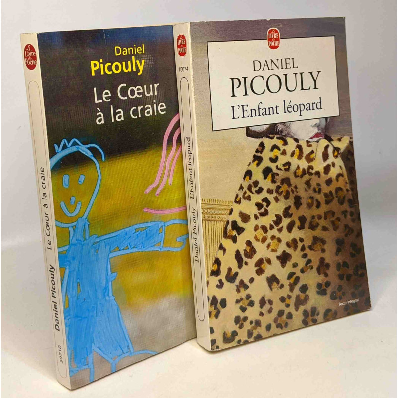 Le Coeur à la craie + L'enfant léopard -- 2 livres