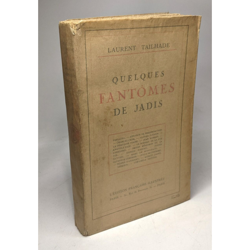 Quelques fantomes de Jadis
