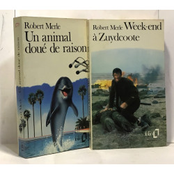 Un animal doué de raison + Week-end à Zuydcoote --- 2 livres