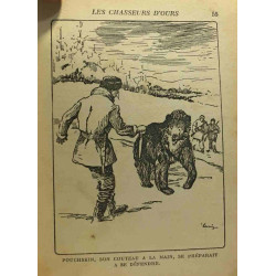 Les chasseurs d'ours - illustrations de M. Jacquot