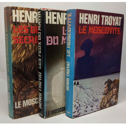 Trois premiers tomes de la série "Le moscovite": Le moscovite +...