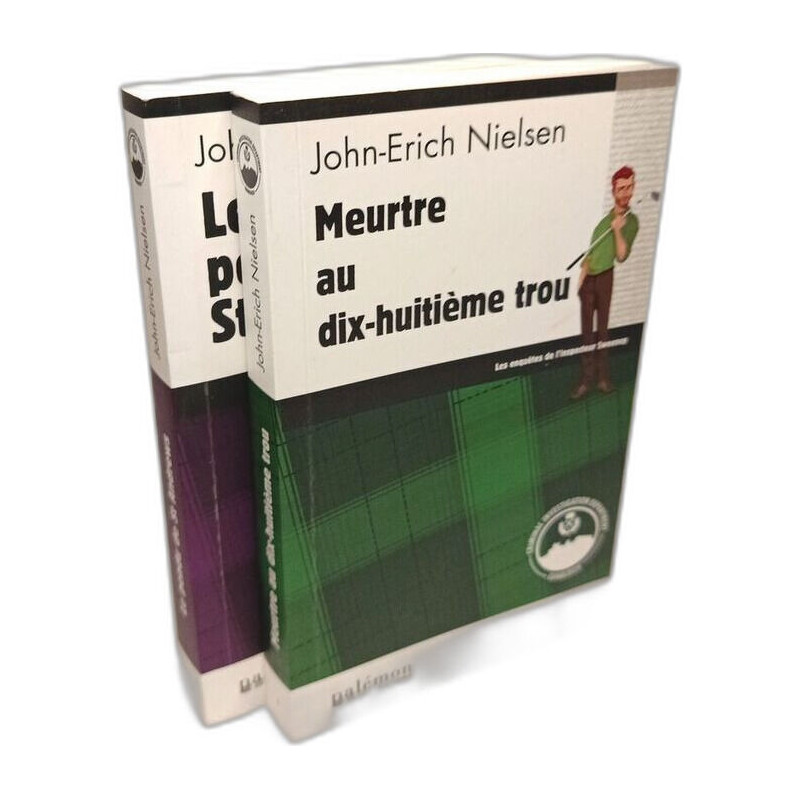 Meurtre au dix-huitième trou + Le pendu de St Andrews --- 2 livres