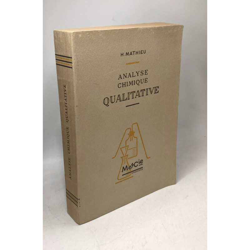 Analyse chimique qualitative