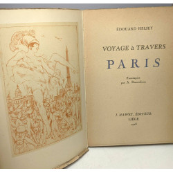 Voyage à travers Paris - frontispice par A. Rassenfosse