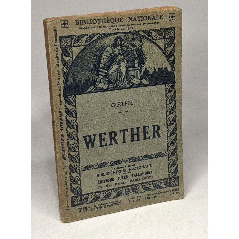 Werther - traduction Aubry entièrement refondue par le Dr Jacobus...