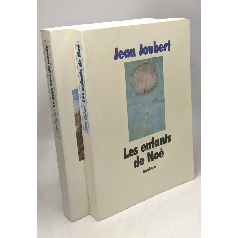 Les Enfants de Noé + Le pays hors du monde --- 2 livres