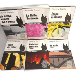 25 livres : La neige venait de l'ouest + La belle scaëroise +...