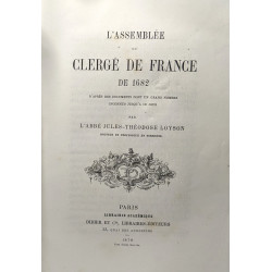 L'assemblée du clergé de France de 1682