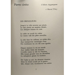 Hommage à Marcel Thiry
