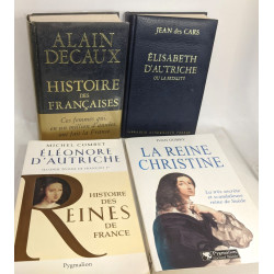 11 volumes histoire des femmes et femmes célèbres (voir...