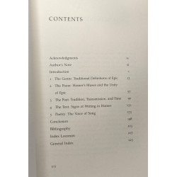 Homer: The Poetry of the Past