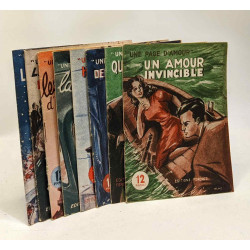 8 livrets collection "Une page d'amour": Qu'il me revienne, les...