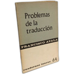 Problemas de la traduccion --- cuadernos taurus 64