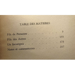 Fils de personne