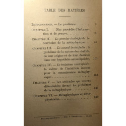 L'invérifiable